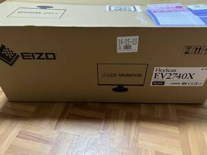 【新品・未開封品】EIZO エイゾー 27型4K液晶ディスプレイ FlexScan EV2740X-BK