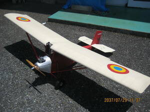 【即決】PIETENPOL SKY SCOUT　OS-4STエンジン、受信機、サーボ5個付き 中古機　★発送不可、埼玉県所沢市店舗手渡し限定 　 