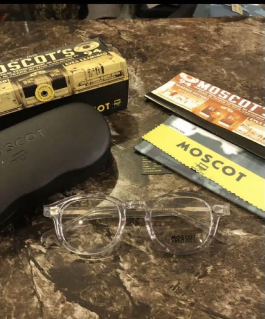 MOSCOT MILTZEN 46size クリアイエロー☆美品 | rollershutter.co.uk