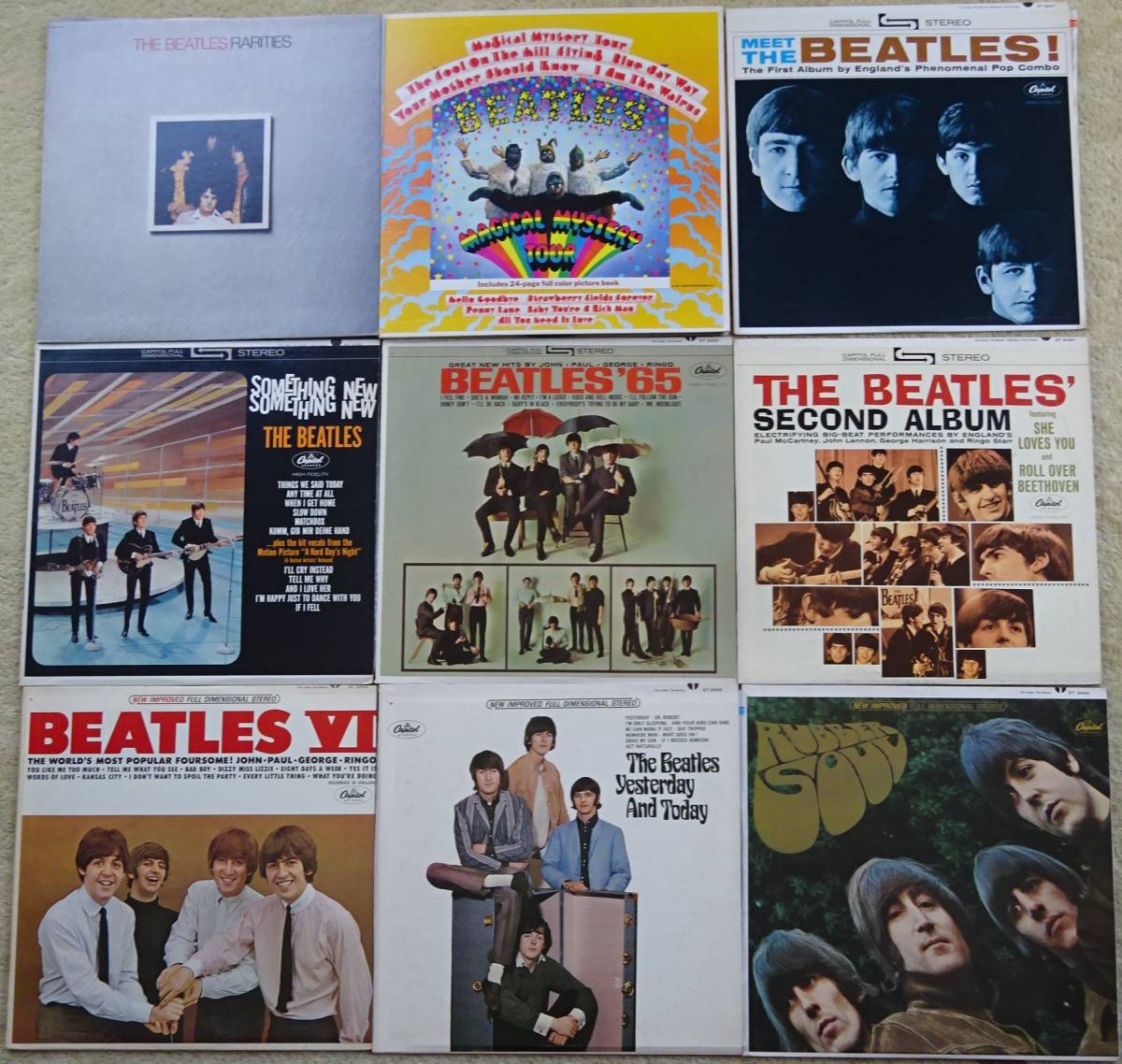The Beatles /MAGICAL MYSTERY TOUR 【LPレコード US盤/虹ラベル