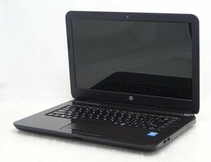 【ジャンク品/部品取り用 】ノートPC HP 14-r229TU Core i3-4005U メモリなし/HDDなし ヒンジカバー欠損 ＠J003