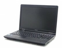 【ジャンク品/部品取り用 】ノートPC TOSHIBA dynabook Satellite B452/F Celeron メモリなし/HDDなし キーボード不良 ＠J009_画像1