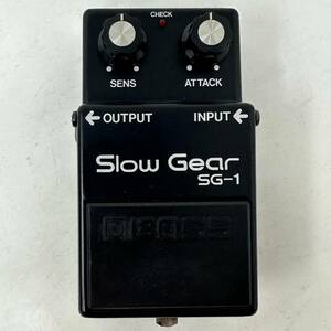 超希少 美品 BOSS SG-1 Slow Gear スローギア エフェクター 1979年 日本製 スケルトン 銀ネジ