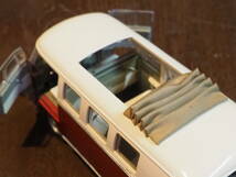 【ワーゲンバスのミニカー】Volkswagenキャンバストップ玩具おもちゃコレクションインテリア自動車ビートルレトロ_画像6