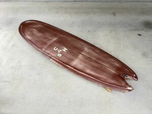 CASH SURFBOARDS・NOTCHモデル/QUAD・101バンブーフィン