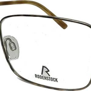 Rodenstock メガネ 正規新品 べっ甲柄 チタン素材 ドイツブランド ローデンストック 純正ケース付き / 度付き可能 の画像4