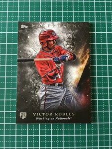 即決のみ！★TOPPS MLB 2018 INCEPTION #25 ビクター・ロブレス（VICTOR ROBLES）【ワシントン・ナショナルズ】ルーキー RC 18★同梱可能！