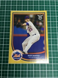 即決のみ！★TOPPS MLB 2018 BIG LEAGUE #65 マット・ハービー（MATT HARVEY）【ニューヨーク・メッツ】ゴールドパラレル 18★