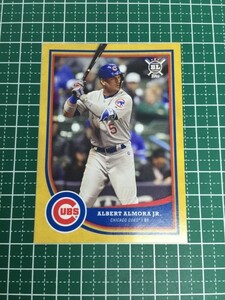 即決のみ！★TOPPS MLB 2018 BIG LEAGUE #393 アルバート・アルモーラ・ジュニア（ALBERT ALMORA JR.）【シカゴ・カブス】パラレル 18★