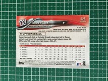 即決のみ！★TOPPS MLB 2018 SERIES 2 #526 タナー・ロアーク（TANNER ROARK）【ワシントン・ナショナルズ】18★同梱発送可能！_画像2