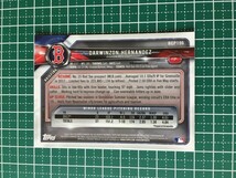 ★TOPPS MLB 2018 BOWMAN CHROME BCP196 ヘルナンデス（DARWINZON HERNANDEZ）【ボストン・レッドソックス／福岡ソフトバンクホークス】★_画像2