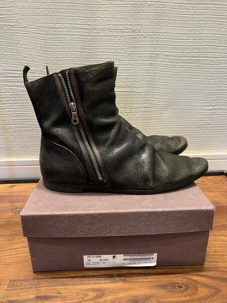 MIHARA YASUHIRO サイドジップ ショートブーツ　ミハラヤスヒロ　side zip boots 00s archive