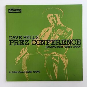LP/ DAVE PELL'S PREZ CONFERENCE /FEATURING HARRY SWEETS EDISON /デイビット・ペル / 国内盤 ライナー GNP CRESCENDO K26P-6069 30628
