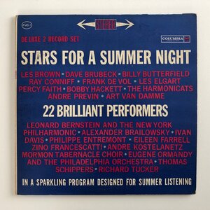 LP/ バーンスタイン、アントレモン 他 / STARS FOR A SUMMER NIGHT / 22 BRILLIANT PERFORMERS / US盤 2枚組 6EYES COLUMBIA PMS-1 30629