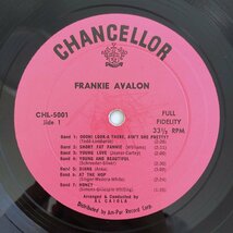 LP/ FRANKIE AVALON / SAME / USオリジナル盤 ピンクラベル 深溝 CHANCELLOR CHL-5001 30721_画像3
