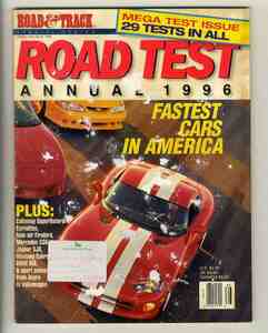 【d0332】(難あり) ROAD TEST ANNUAL 1996 [ROAD & TRACK]
