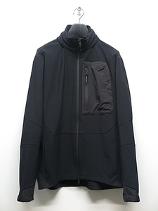 SALE30%OFF/RIPVANWINKLE・リップヴァンウィンクル/メリルハイテンションジャージ × 4WAYリップストップ STAND HOODIE JACKET/BLACK・L