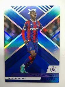 値下げ PANINI 2022-23 Chronicles SOCCER XR No.110 TYRICK MITCHELL BLUE PARALLEL 23/49 特価即決 22-23 PREMIER LEAGUE タイリック