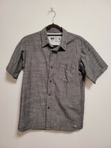 used BLUCO 半袖シャツ グレー Lサイズ ブルコ ワークシャツ シャンブレーシャツ_画像1
