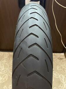 中古MCタイヤ 2022年製造 METZELER TOURANCE NEXT2 120/70R19 メッツラー ツアランス 120 70 19 0422 A2520