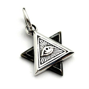  Freemason Pro bidet ns. eyes ho rus. eyes six . star hexa gram da bidet. star ejipto pendant silver 925