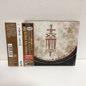 中古CD★ TOTO / TOTO XX 1977-1997 ★国内盤 初回生産分 ヒストリーブック付