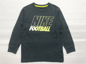 ナイキ NIKE FOOTBALL フットボール キッズ135 カットソー ロンT　　長袖Tシャツ サッカー 石瀬5367