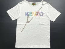 美品 ケンゾーゴルフ KENZO GOLF ビッグロゴ デカロゴ Tシャツ　　カットソー ハイクオリティー 日本製 石瀬5409_画像1