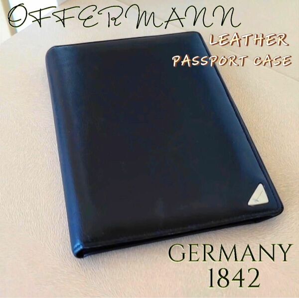 OFFERMANN オファーマン 大容量 高級レザー パスポートケース トラベルウォレット