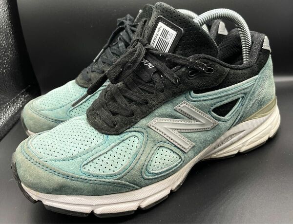 25.5cm New Balance 990V4 DM4 ブルー　ブラック