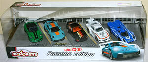  overseas edition MajoRette Porsche 5 pcs. set Porsche 917 935 K3 911 GT3 922 Carrera RS Carrera Majorette.Gift Pack Porsche Edition