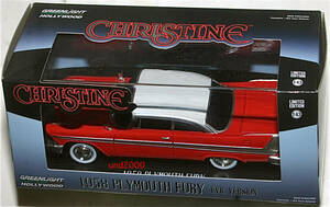 Greenlight クリスティーン 1/43 1958 プリムス フューリー Christine Evil Version Plymouth Fury グリーンライト スティーブン キング