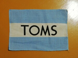 TOMS トムス ソフト ミニクロス 小布 ミニタペストリー