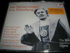 新品 初CD化 ワーグナー ニュルンベルクのマイスタージンガー シッパース アダム メトロポリタン 72 廃盤 Wagner Meistersinger Schppers