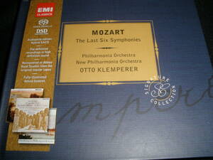 SACD クレンペラー モーツァルト 交響曲 35 36 38 39 40 41 ジュピター プラハ 後期 後宮 DSD リマスター ハイブリッド Mozart Klemperer