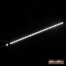 MADMAX バイク用品 オートバイ用 旗棒黒 LED ホワイト発光 フラッグポール 750mm/CB750 バリオス ZRX Z400 GPZ Z750 Z1 Z2【送料800円】_画像3