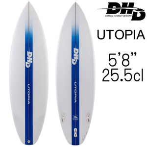 【JPN正規品】 DHD ダレン ハンドレー サーフボード ユートピア モデル 5'8×18 5/8×2 5/16 25.5L / DHD Utopia Model BLU