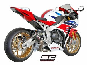 【国内在庫】SC-PROJECT SCプロジェクト CR-T スリップオンサイレンサー リンクパイプ HONDA CBR1000RR SP '14-16 EU仕様 ホンダ マフラー