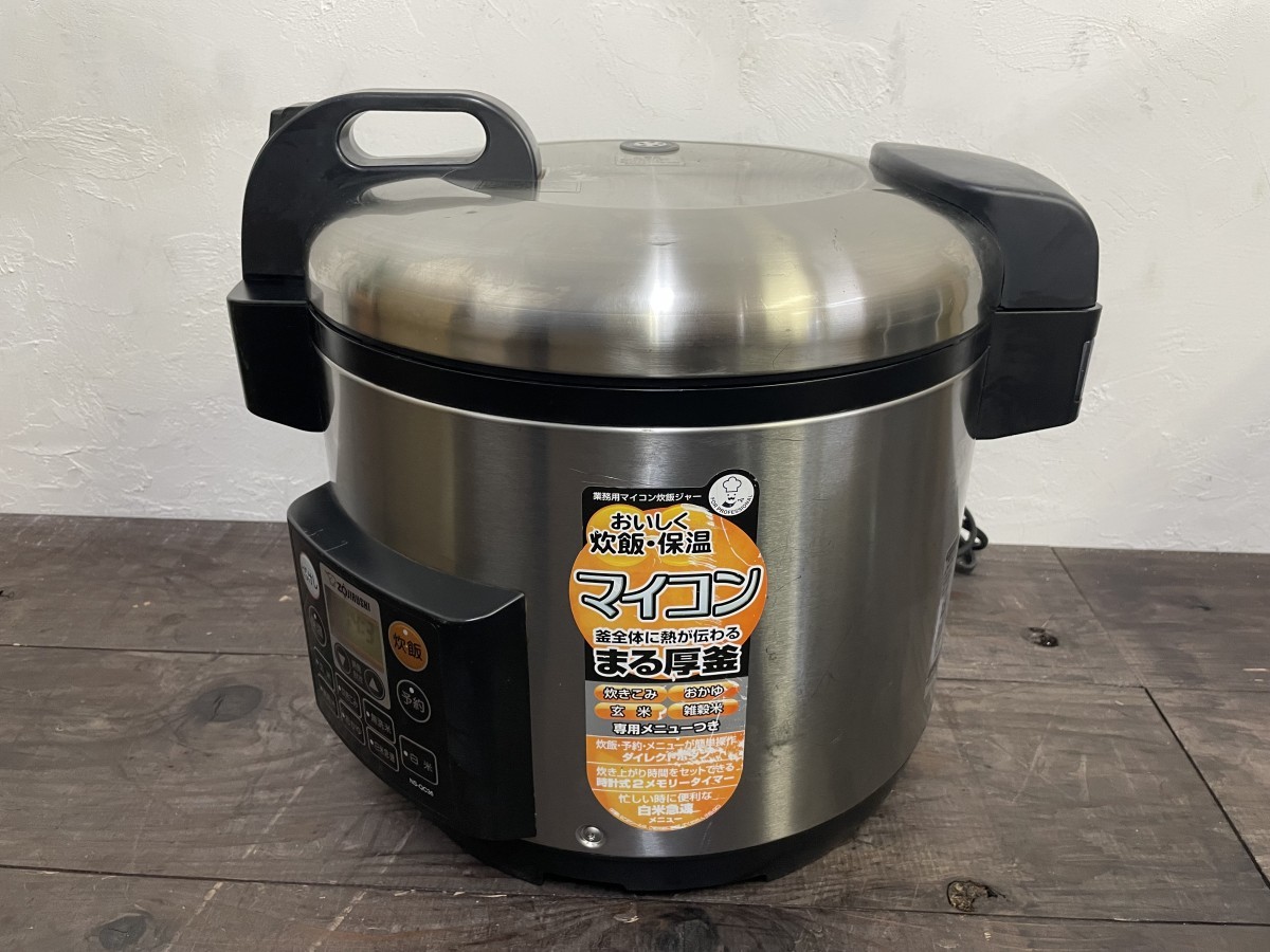 新着 象印 業務用 マイコン炊飯ジャー3.6L NS-QA36型 2012年製 炊飯器