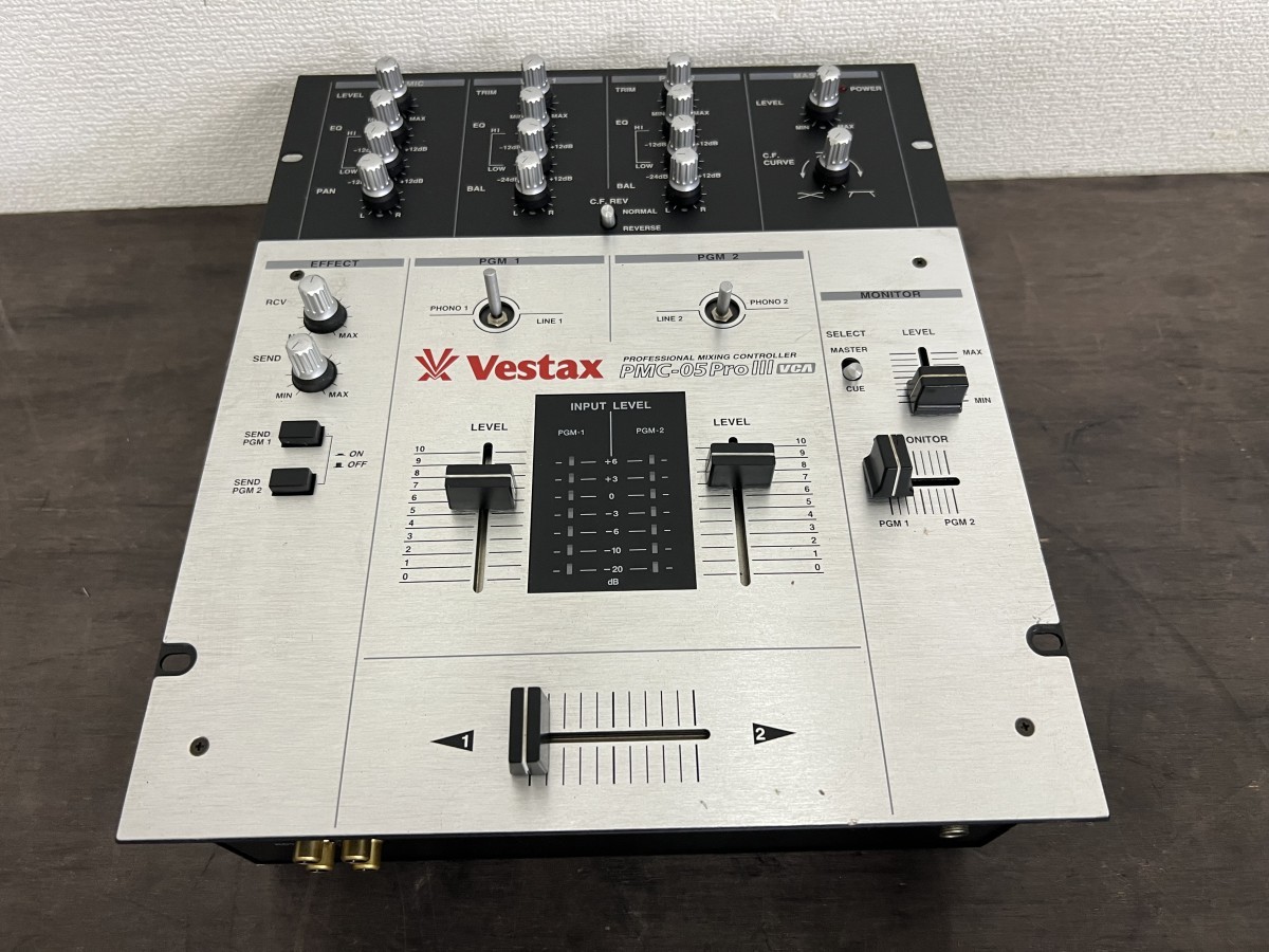 最高の品質 DJミキサー ベスタクス ☆Vestax PMC-05PROⅢ スリー☆ VCA