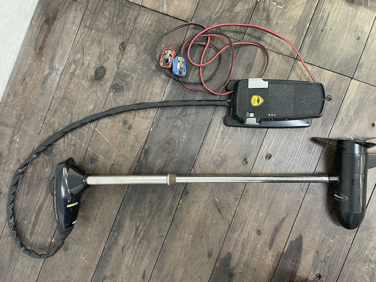 ヤフオク! -「モーターガイド フットエレキ」の落札相場・落札価格