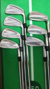 ☆名器　Titleist　タイトリスト　ZBフォージド　トゥルーテンパー　PROJECT　X　プロジェクトX　5.5　4I〜PW　7本セット☆