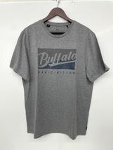 未使用■BUFFALO バッファロー メンズ 半袖シャツ Tシャツ XL グレー ロゴシャツ 大きいサイズ_画像2