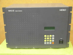 [A17431] MEIKO MXU II 16-12R Matrix Switcher ▼現状品 通電確認のみ