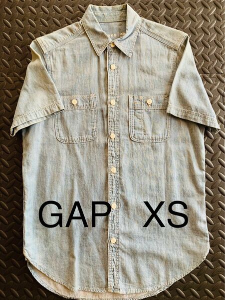 GAP メンズ.リネン.コットン.麻　半袖　XS