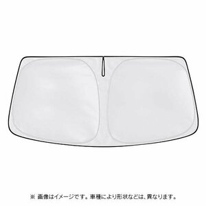 【M's】アウディ Q3 F3 2020y- サンシェード フロントガラス用 160112 R.A.C 収納袋付き 簡単装着 暑さ対策 紫外線対策 車種専用設計 社外