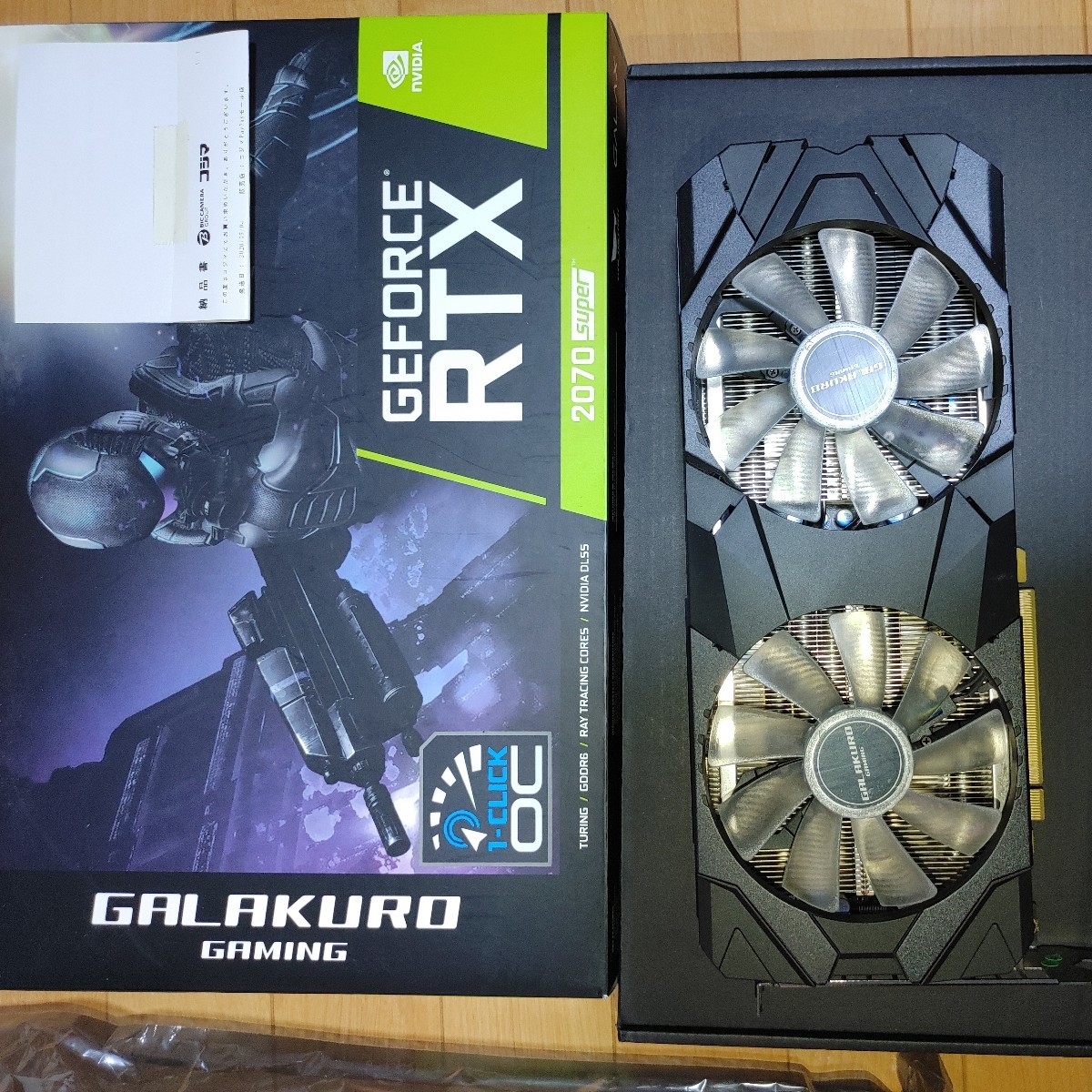 RTX 2070 super GeForce GTX NVIDIA グラフィックボード GALAKURO