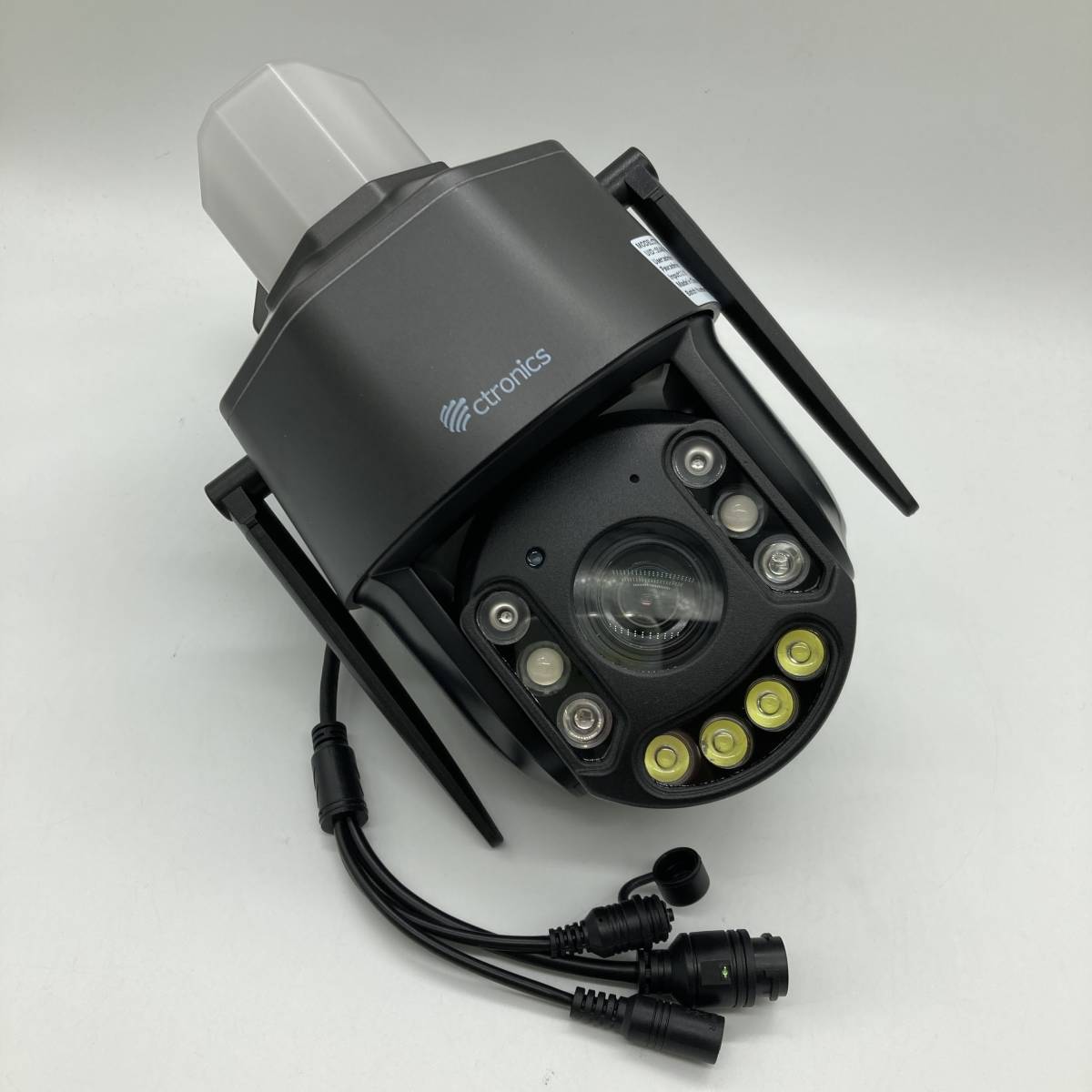 未検品】Ctronics 防犯カメラ屋外500万画素5MP 30倍光学ズーム夜間