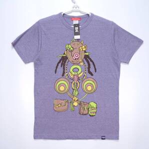 【送料無料】【未使用】ドロヘドロ|大家さん Tシャツ|OHYA/Native Landlady Tee|MHz SHOP|型番:R2D2HeO4 106b|スモーキーパープル|XLサイズ