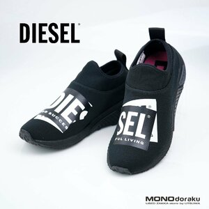  дизель DIESEL наклейка-логотип туфли без застежки low cut спортивные туфли черный 24.5cm